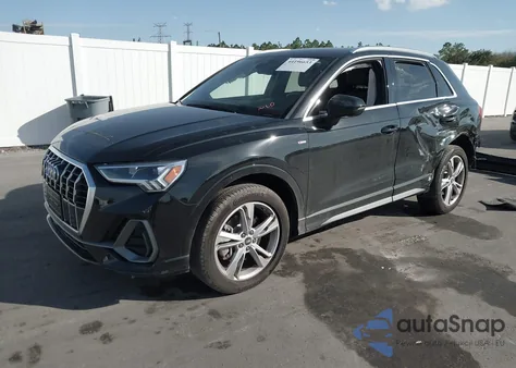 2022 Audi Q3 Premium Plus 45 Tfsi S Line Quattro Tiptronic из США, поврежденный, VIN WA1EECF39N1020964